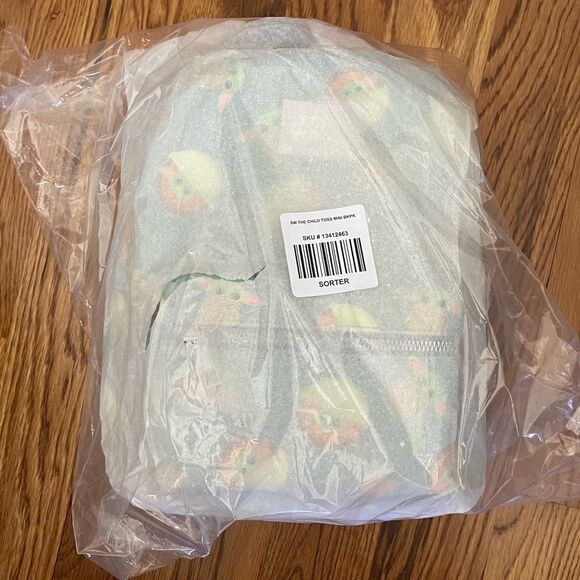 Star Wars The Mandalorian Chibi Child Mini Backpack NWT - Picture 4 of 4